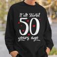 Anniversario Di Matrimonio 50 Anni Insieme Golden Famiglia Felpa Regalos para él