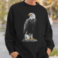 Aquila Fresca E Orgogliosa Con Becco Giallo E Artigli Felpa Regalos para él