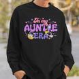 In My Auntie Era Astronaut Space Family Matching Sweatshirt Gifts for Him