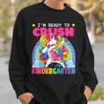 Back To School Unicorn I'm Ready To Crush Kindergarten Kid Sweatshirt Gifts for Him