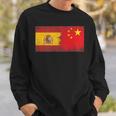 Banderas España China Español Chino Camisa de entrenamiento Regalos para él