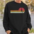 Basketball Sunset Sunsetintage Retro Distressed Sweatshirt Geschenke für Ihn