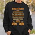 Bauer Traktor Unser Landwirt Landwirte Sweatshirt Geschenke für Ihn