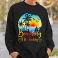 Beaching Not Teaching Lustiger Sommerlehrer Strandurlaub Sweatshirt Geschenke für Ihn