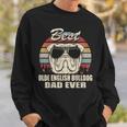 Best Olde English Bulldog Dad Everintage Retro Sweatshirt Geschenke für Ihn