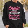 Beste Chefin Best Team Workmate Sweatshirt Geschenke für Ihn