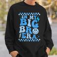 Big Bro In My Big Brother Era Pregnancy Announcement Boys Sweatshirt Gifts for Him