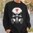 Biohazard Gas Mask Skull Sweatshirt Geschenke für Ihn