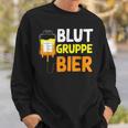 Blut Gruppe Sweatshirt Geschenke für Ihn