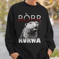 Bobr Kurwa Biber Bober Bobr Sweatshirt Geschenke für Ihn