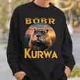 Bobr Kurwa Flannelette Meme Bóbr Bober Kurwa Cool Sweatshirt Geschenke für Ihn