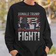 Bomba De Puño De Donald Trump Luchamos Contra La Bandera Estadounidense Trump 2024 Camisa de entrenamiento Regalos para él