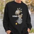 Bombi Deer Sweatshirt Geschenke für Ihn