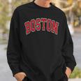 Boston Arched Text Felpa Regalos para él