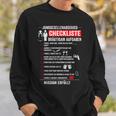 Bräutigam Jga Aufgaben Checkliste Stag Party Sweatshirt Geschenke für Ihn