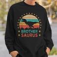 BrothersaurusRex Dinosaur Family Matching Brother Saurus Felpa Regalos para él
