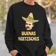 Buenas Nietschez Nietzsche Philosophy Sweatshirt Geschenke für Ihn