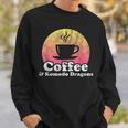 Café Y Komodo Dragones Komodo Dragon Camisa de entrenamiento Regalos para él