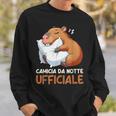 Camicia Da Notte Ufficiale Pigiama Dormire Stanco Sonno Felpa Regalos para él
