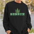 Cannabis Periodensystem Marijuana Hemp Leaf Sweatshirt Geschenke für Ihn