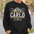 Carlo Ecco Come Appare Il Miglior Carlo Del Mondo Felpa Regalos para él