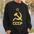 Cccp Ussr Communist Hammer And Sickle Red Sweatshirt Geschenke für Ihn