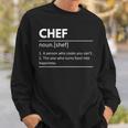 Chef Chef Definition Regalo De Chef Chef Chef Camisa de entrenamiento Regalos para él