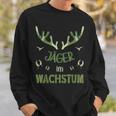 Children's Jäger Im Wachstum Papas Jagdkamerad Jägersohn Sweatshirt Geschenke für Ihn