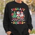 Christmas Therapy Squad Slp Ot Pt Occupational Therapy Team Sweatshirt Gifts for Him