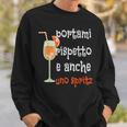 Cocktail Spritz Time Regalo Divertente Aperitivo Italiano Felpa Regalos para él