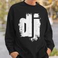 Cool Dj Grunge Music Du Bist Der Discjockey Sweatshirt Geschenke für Ihn