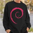 Cool Minimalista Debian Spiral Felpa Regalos para él