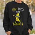 Coole Jungs Essen Bananen Sweatshirt Geschenke für Ihn