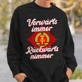 Ddr Orwärts Forward Immer Backward S Sweatshirt Geschenke für Ihn