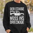 Defender D110 Geländewagen Offroad 4X4 Gelände Matsch Natur Sweatshirt Geschenke für Ihn