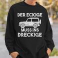 Der Eckige Muss Ins Dirckige Off-Road Off-Road Sweatshirt Geschenke für Ihn