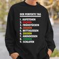 Der Perfekte Tag Zockenideospieler Gamer Gamer Sweatshirt Geschenke für Ihn