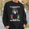 Der Schwarzwald Ruft An Schwarzwalder Call Bollenhut Sweatshirt Geschenke für Ihn