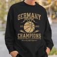 Deutschland Basketball Weltmeister 2023 Basketball Team Sweatshirt Geschenke für Ihn