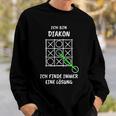 Diakon Sweatshirt Geschenke für Ihn