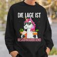 Die Lage Ist Besäufniserregend Sweatshirt Geschenke für Ihn