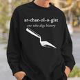 Divertente Archeologo Uno Che Scava La Storia Felpa Regalos para él