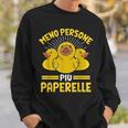 Divertente Paperella Di Gomma Meno Persone Più Paperelle Felpa Regalos para él