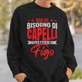Divertente Uomo Regalo Natale Calvo Felpa Regalos para él