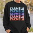 Divertido Regalo Nombre Carmela Personalizado Primer Nombre Camisa de entrenamiento Regalos para él