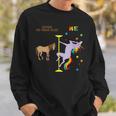 Donna Divertente Maglietta Regalo Per 40° Compleanno Arcobaleno Unicorno 40 Anni Con Collo A Felpa Regalos para él