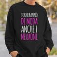 Donna Divertente Torneranno Di Moda I Neuroni Felpa Regalos para él