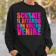 Donna Scusate Il Ritardo Nonolevoenire Divertente Scritta Con Collo A Felpa Regalos para él