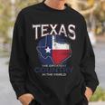Donna Texano Orgoglioso Idea Regalo Texas Con Collo A Felpa Regalos para él