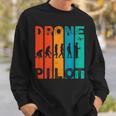 Drone Pilota Evoluzione Divertente Pilota Drone Drone Evolution Felpa Regalos para él